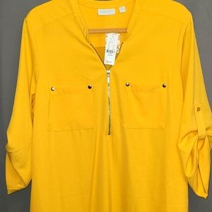 Size XL Mustard New York & Company Dress